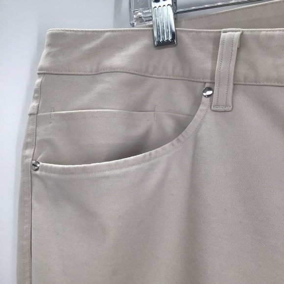 Lululemon Men’s ABC Warpstreme Stretch Casual Pant Tofino Color Size 36 x 34 - Picture 5 of 9